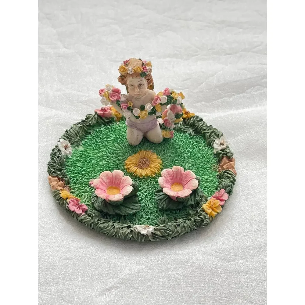 Vintage Angel Swiss Miniature Tea Set , Hard To Find